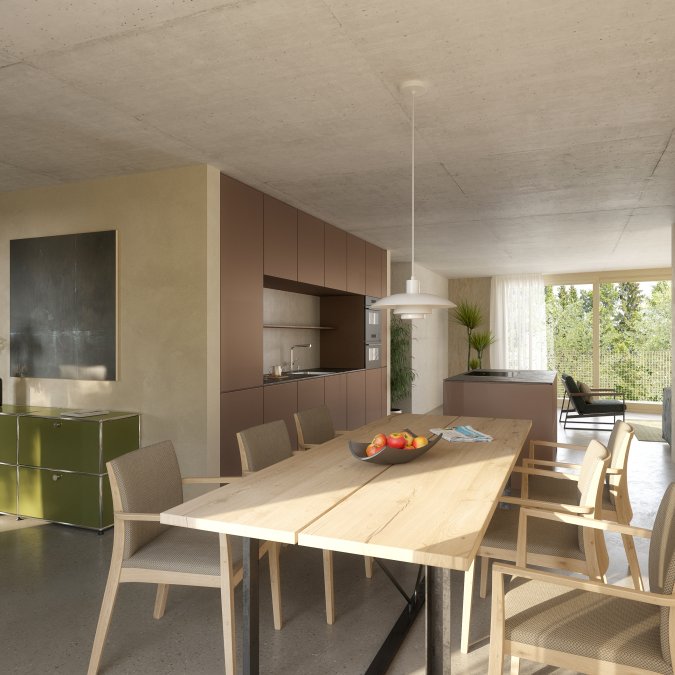 569 NWA Neuweilerstrasse Allschwil Whg B Wohnen Essen 2 251215 1a